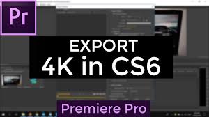 Learn how to export premiere pro to mp4 format with these simple instructions. How To Export 4k Video In Premiere Pro Cs6 Cs5 Youtube