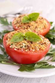 Tomates A La Provencale Avec Chapelure Tomates Provencales Recette Tomate Tomates