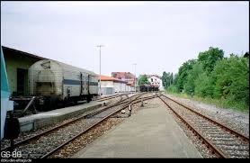 Turkheim Blick Auf Die Ausfahrt Es Herrschte Auch Noch Guterbetrieb Das Ladegleis War Einseitig Uber Eine Dreiwegweiche Eisenbahn Modelleisenbahn Bundesbahn