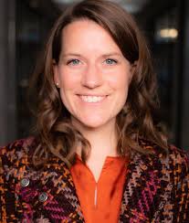 Eva Murray with Cade Massey at the 2019 Wharton People Analytics Conference 