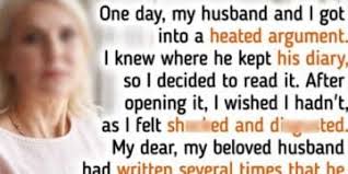 I don't feel safe with my husband anymore after discovering a heartbreaking  secret in his diary...... details are in first comment 👇👇
