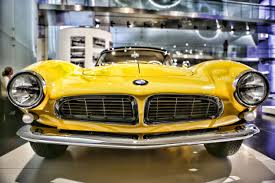 Yellow Bmw 507 Bmw Classic Cars Bmw 507 Bmw