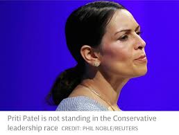 Priti Patel is one of my favourite politicians right now, a courageous  individual that challenges the status quo and invents new solutions. The UK  is lucky to have such an energetic home