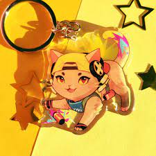 Valorant Raze Cat Keychain - Etsy Israel