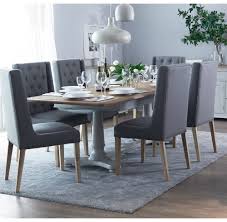 Relevancy collection lowest price sale price: Mottistone 1 6m Extending Table And 6 Button And Studded Dining Chairs Furniture From Readers Interiors Uk