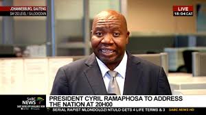 Tonight, per sources familiar with planning. What To Expect From The President S Address Tonight Mzwandile Mbeje Youtube