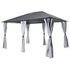 Tonnelle Barnum Blooma Grise 4 X 3m En 2020 Belvedere Castorama Tonnelle