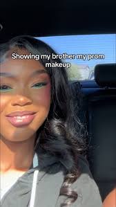 Showing My Brother my Prom Makeup