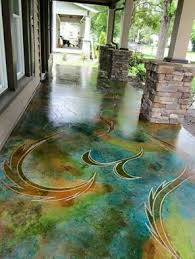 30 Amazing Floor Design Ideas For Homes Indoor Outdoor Architecture Design Concrete Stained Floors Stained Concrete Best Flooring