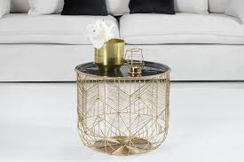 You can never have too many hiding places for your stuff. Invicta Table Storage 42 Gold Gray Tray With Storage Space Lunares Store
