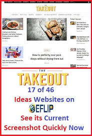 The Takeout On Eflip Com Special Recipes Love Sites Amazing Stories