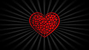 Black And Red Heart Background Red Heart With Black Background Bullying Education Red And Black Wallpaper Black Backgrounds
