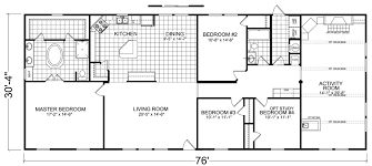 By taking out the walls that would previously keep the rooms apart, an open floor plan. Flowe Double Wide Mobile Home Floor Plan Factory Select Homes