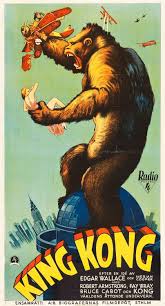 King Kong Rko 1933 Swedish Oversized Poster 25 Old Movie Posters Movie Posters Vintage King Kong Art