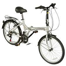 Obviously, the smaller the wheel, the more compact your folding bike will be when folded down. Stowaway 12 Speed Folding Bike Silver Camping World