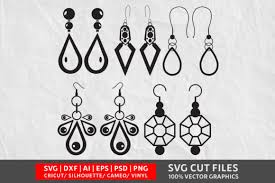 Download Earrings Graphic By Design Palace Creative Fabrica SVG Cut Files