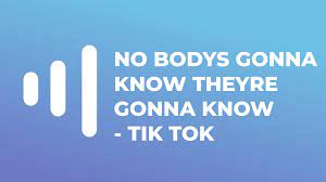 All 27 songs from the nobody movie soundtrack, with scene descriptions. No Bodys Gonna Know They Re Gonna Know Sound Effect Tik Tok