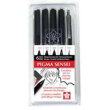 ( 5.0) out of 5 stars. Sakura Pigma Sensei Manga Drawing Set Archival Pens Pencil Eraser Walmart Com Walmart Com