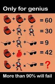 The Shoe Goggles Man And Boxing Gloves Puzzle Genius Puzzle With Correct Answer Riddles With Answers Math Puzzles Brain Teasers Maths Puzzles