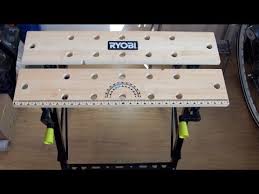 Black And Decker Workmate 79 001 Parts Test Ryobi Rwb02 Adjustable Folding Work Bench Youtube Workbench Ryobi Adjustable