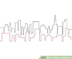 How To Draw A Cityscape 4 Steps With Pictures Wikihow How to draw city skyline easy (cityscape drawing with pencil and marker) 🙋 hey everyone! how to draw a cityscape 4 steps with
