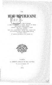 La Muse républicaine / [dir. Boué (de Villiers)] | 1875 | Gallica