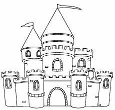 This page has many castle coloring pages for the kids! Simple Castle Coloring Page Free Printable Coloring Pages For Kids