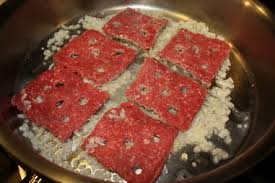 Put ground beef in a mixing bowl & season with seasoned salt. How To Make White Castle Sliders