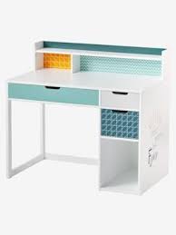 Bureau Primaire Ligne Funny Bleu Vertbaudet En 2020 Bureau Petit Espace Bureau Meuble Rangement