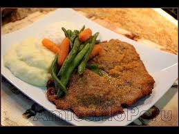 Bistec Empanizado A La Milanesa Milanesa De Res Bistec Youtube Milanesas De Res Bistec Comida