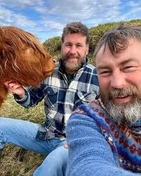 Meet our new baby Highland Cows! Say hello to Faye, Morag, Robyn & Julie  the newest members of our family. Pàdruig has been busy settling them in  while I've been off touring
