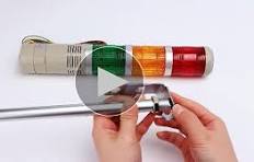 Amazon.com: Baomain Industrial Signal Light DC 12V Column ...