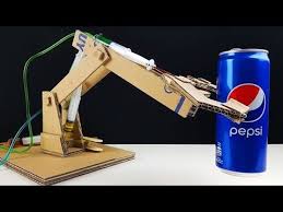 How To Make Hydraulic Robotic Arm Diy Cardboard Simple With Detail Measurement Youtube Robotic Arm Diy Robot Arm Diy Cardboard