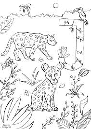 Ausmalbild J Wie Jaguar Von Katja Rub Freubundel Ausmalen Ausmalbild Jaguar