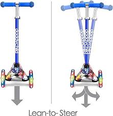 Trottinette à 3 roues pour enfants, trottinette pour tout-petits de 3 à 8  ans, trottinette pour garçons et filles avec roues lumineuses, mini  trottinette pour enfants : Amazon.ca: Sports et Plein air