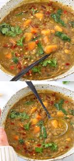 Sweet Potato Lentil Stew Recipe Veggie Society Recipe In 2020 Sweet Potato Lentil Cumin Recipes Lentil Stew