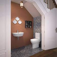 Soak Com On Instagram Create A Space Under The Stairs That Will Even Make Harry Potter Jea Bathroom Under Stairs Small Downstairs Toilet Downstairs Toilet