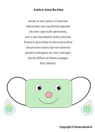 Amica Mascherina Poesia Le Idee Della Scuola Filastrocche Scuola Dell Infanzia Si Torna A Scuola