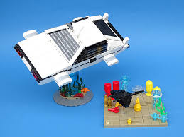 LEGO version of James Bond's submersible Lotus Esprit