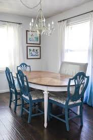 how to refinish a worn out dining table