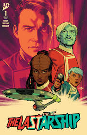 Star Trek The Last Starship #1 Cover C Variant Michael Cho Foil Cover