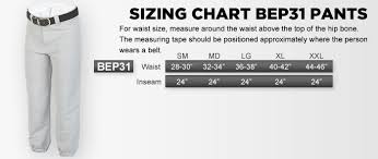 Particular Mens Baseball Pants Size Chart Easton Mens