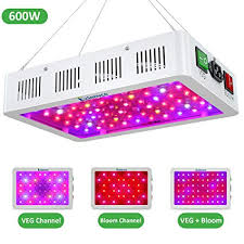 exlenvce 1500w 1200w 600w led grow light full spectrum for indoor plants veg and flower led plant growing light fixtures with daisy chain function