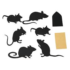 Silhouette Rat Halloween Wall Decorations Discontinued Halloween Wall Decor Halloween Party Decor Halloween Party