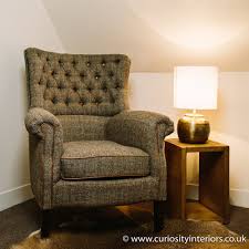 Harris tweed sofas are all about style, quality and comfort. Harris Tweed Armchair Tweed Armchair Curiosity Interiors