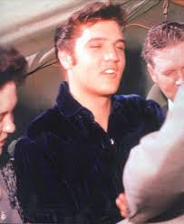 Elvis Presley 1956 Tupelo Mississippi Stage Worn Blue Velvet Shirt Gifted  to Him By Natalie Wood