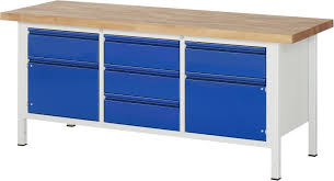 Adjustable height in 2 increments. Industrial Workbenches With Drawers And Cabinets Equiptowork