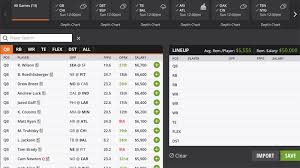 20 point difference in score compared to the winner of the triple c. Draftkings Daily Fantasy Lineup Building Roster Construction