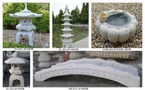 Japanese Garden Stone Lanterns Pagodas Water Bowls Basins Bridges Japanese Stone Lanterns Japanese Garden Zen Garden