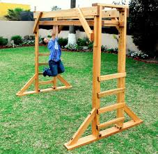 Pin By Shayne Mcintosh On Treehouse Outdoor Playspaces Diy Monkey Bars Monkey Bars Diy Playground